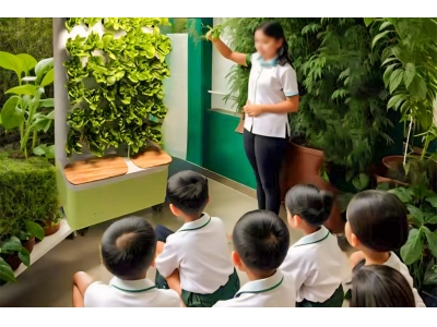 农副仓一人一棵智慧种植课